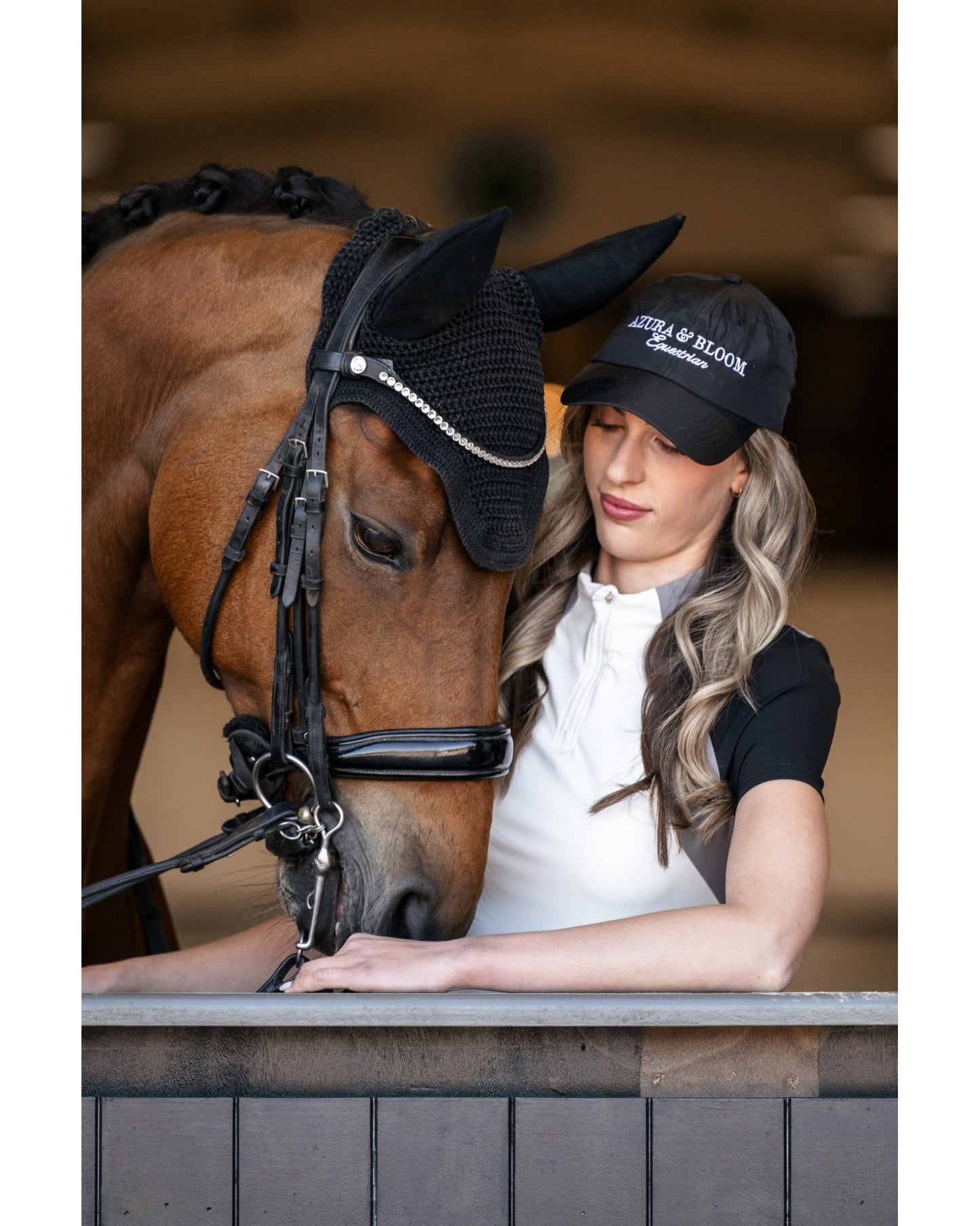 AZURA & BLOOM NYLON CAP